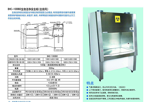 苏净生物安全柜操作注意事项以及建议